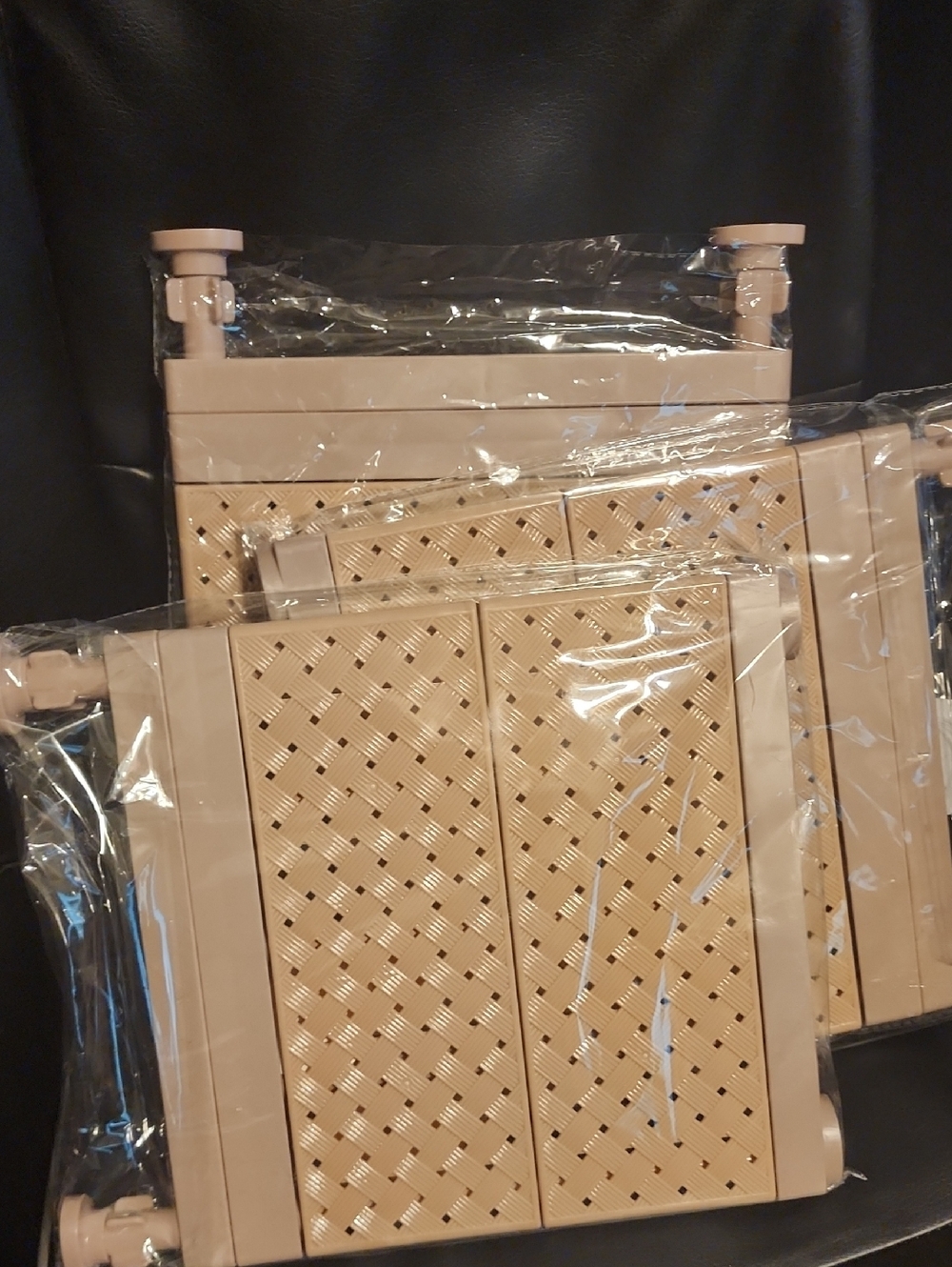 Plastic Shelf Panels - Set of 3